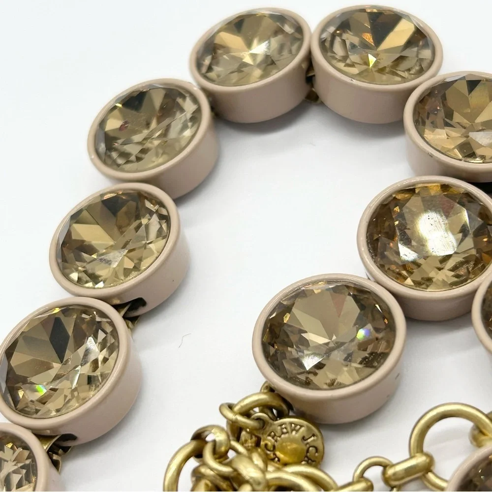 J. Crew Taupe Brulee Necklace